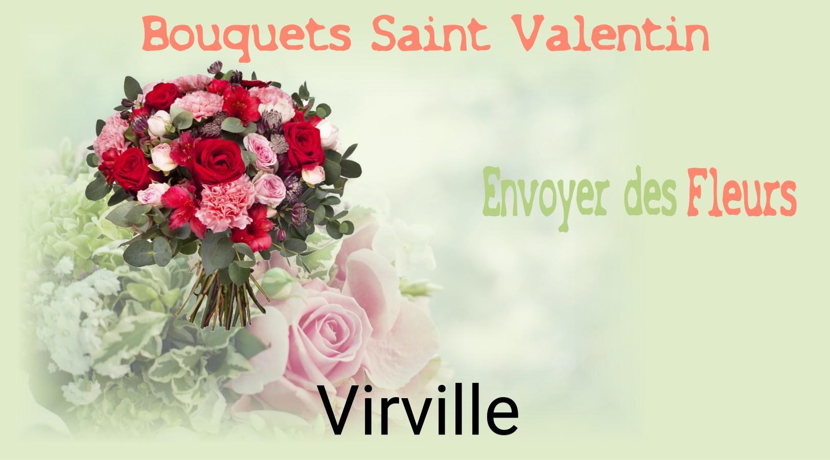 Roses de Saint-Valentin livrées à Virville